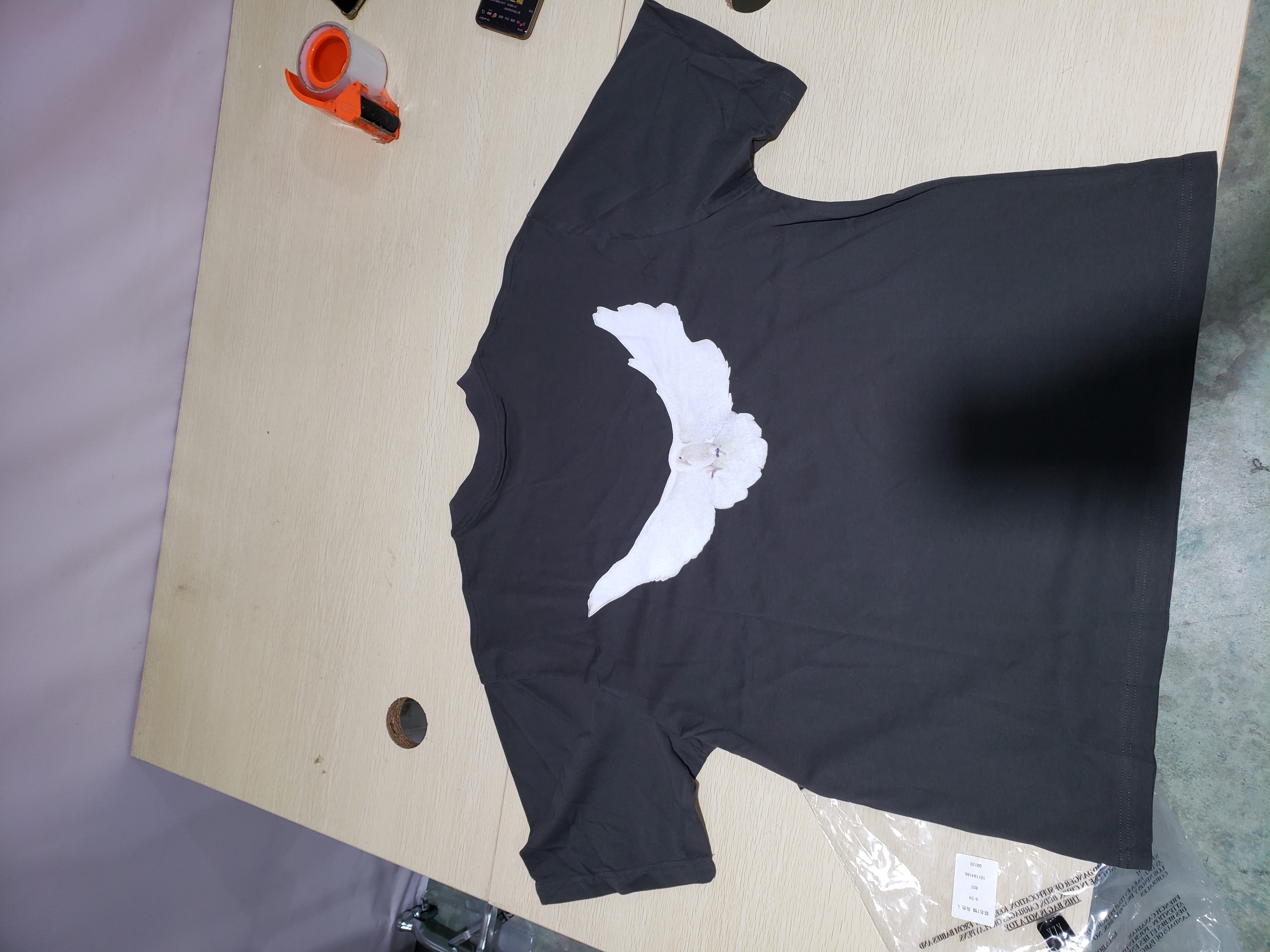 Bstsneaker-Yeezy Gap Engineered by Balenciaga Dove 3/4 Sleeve T-shirt Grey