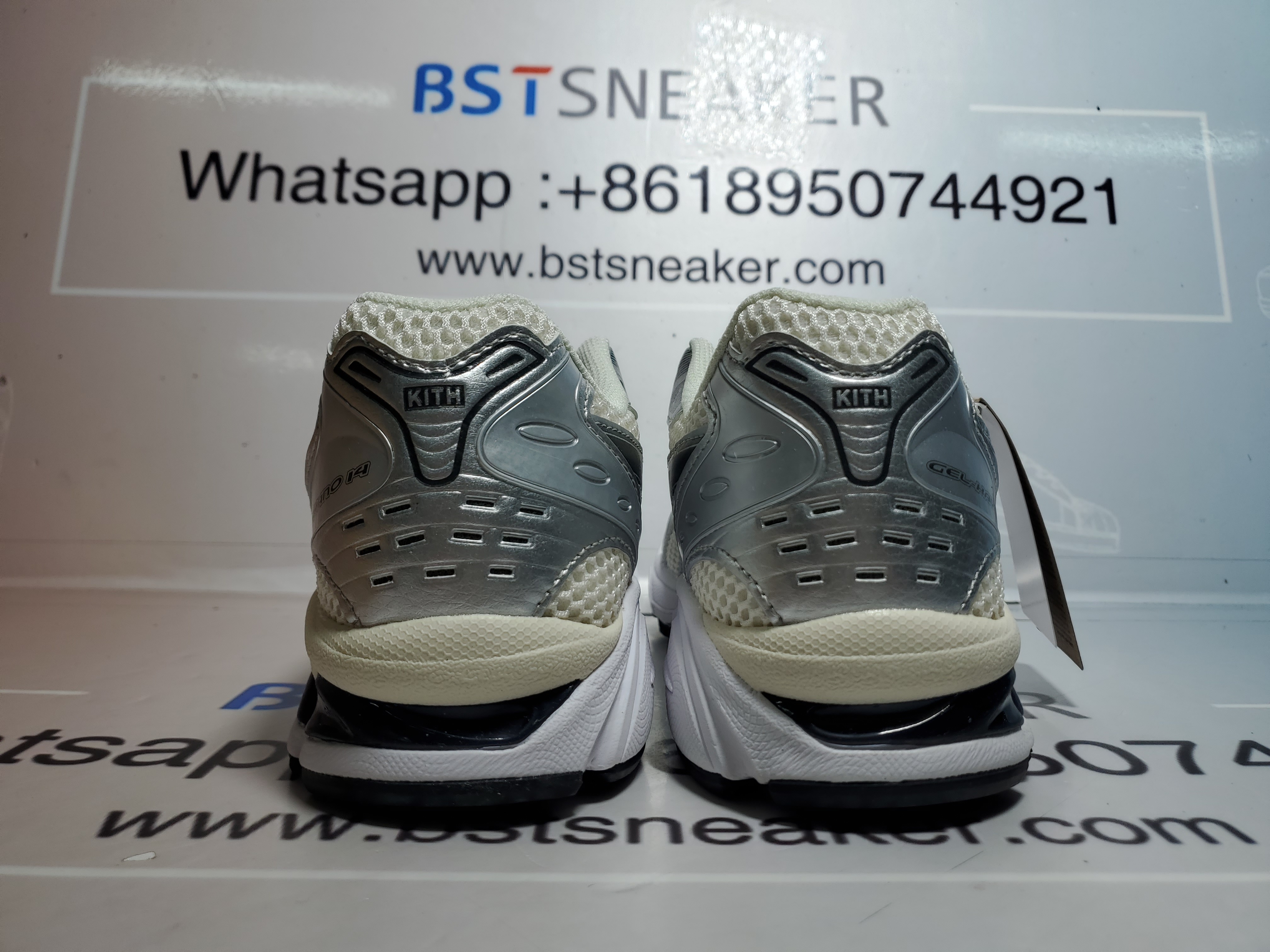 Bstsneaker-Kith x Asics Gel Kayano 14 'Cream Scarab' 1203A566-100