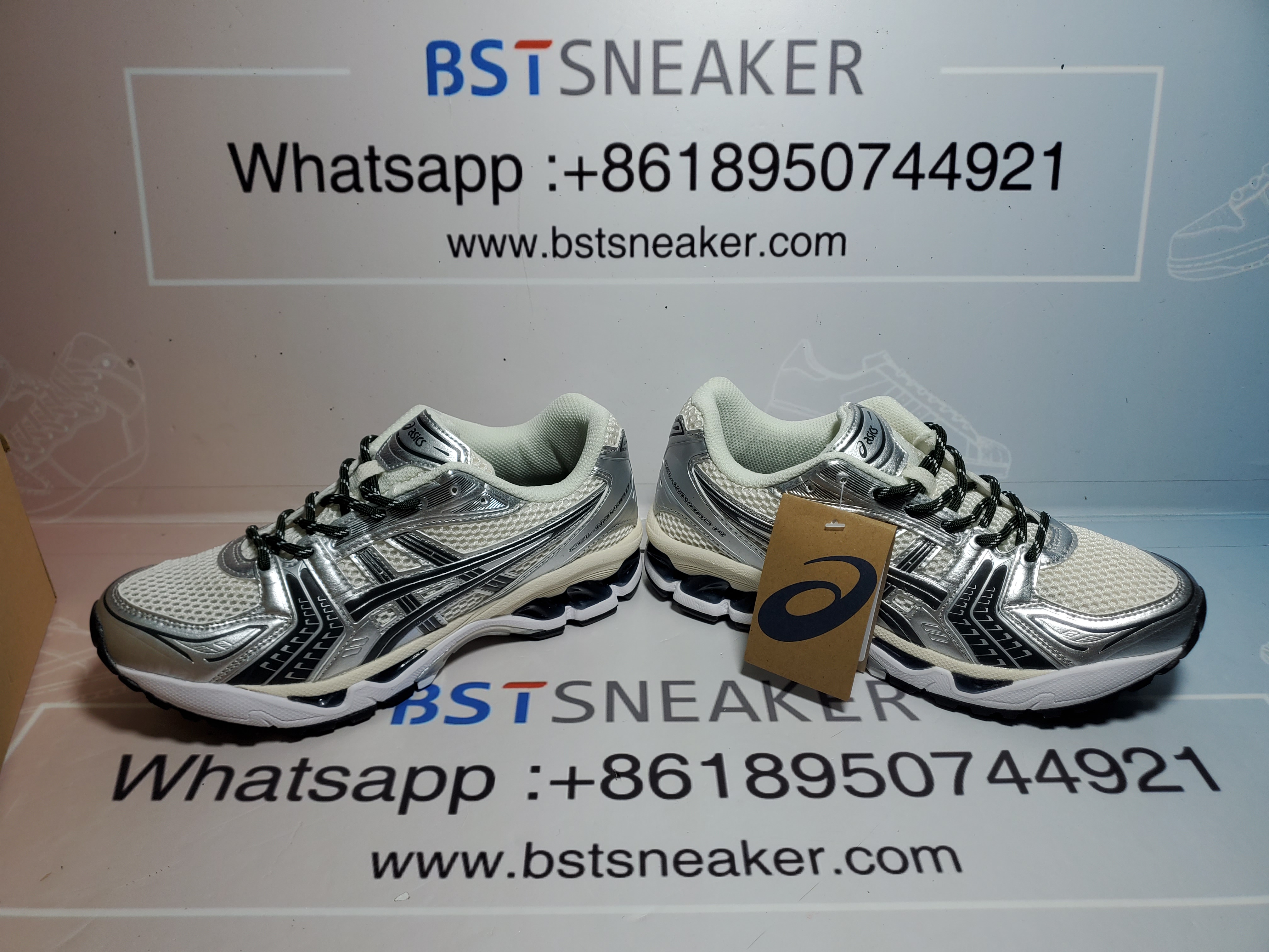 Bstsneaker-Kith x Asics Gel Kayano 14 'Cream Scarab' 1203A566-100