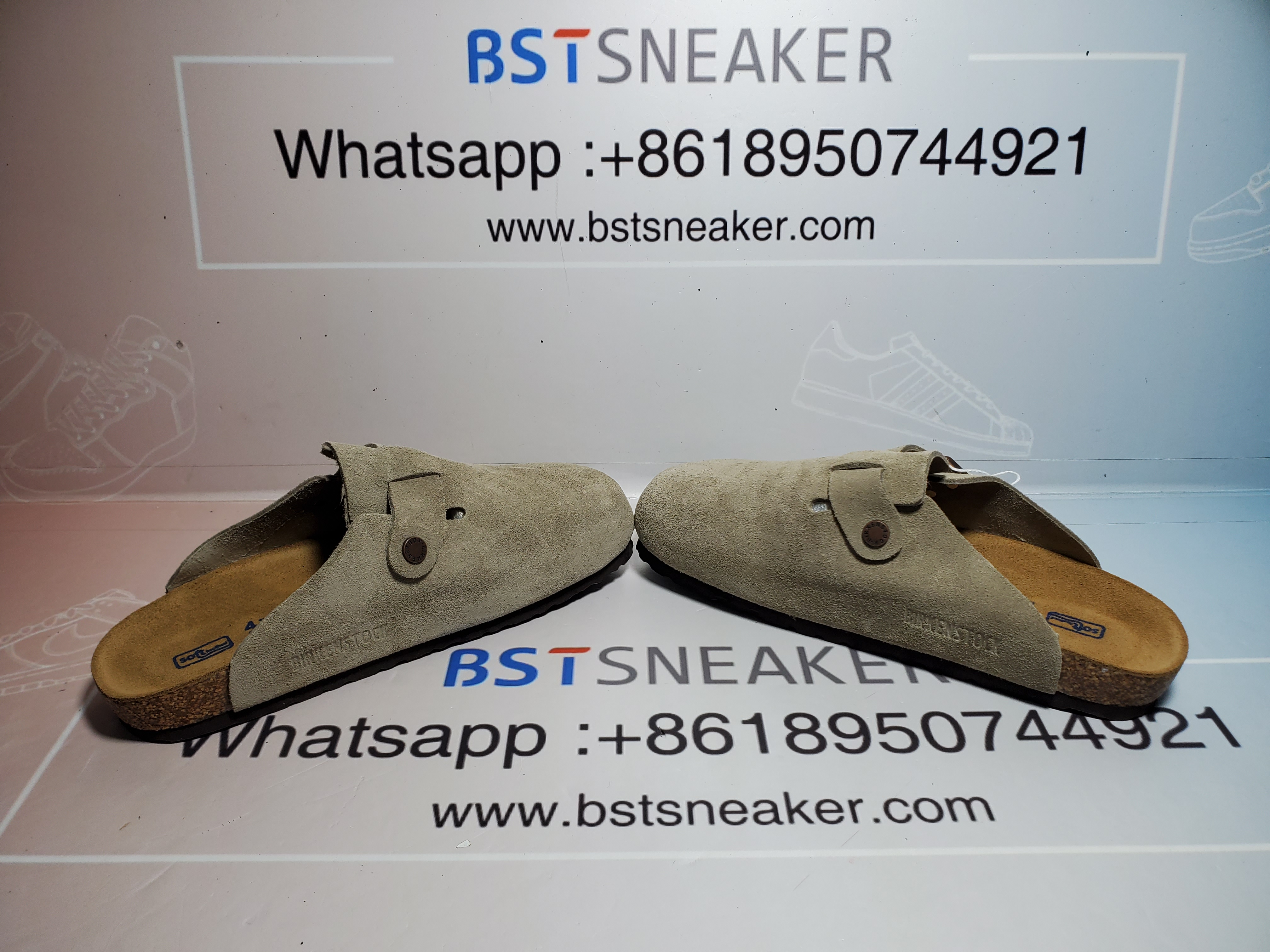 Bstsneaker-Birkenstock Boston Soft Footbed Suede Nude 1021003
