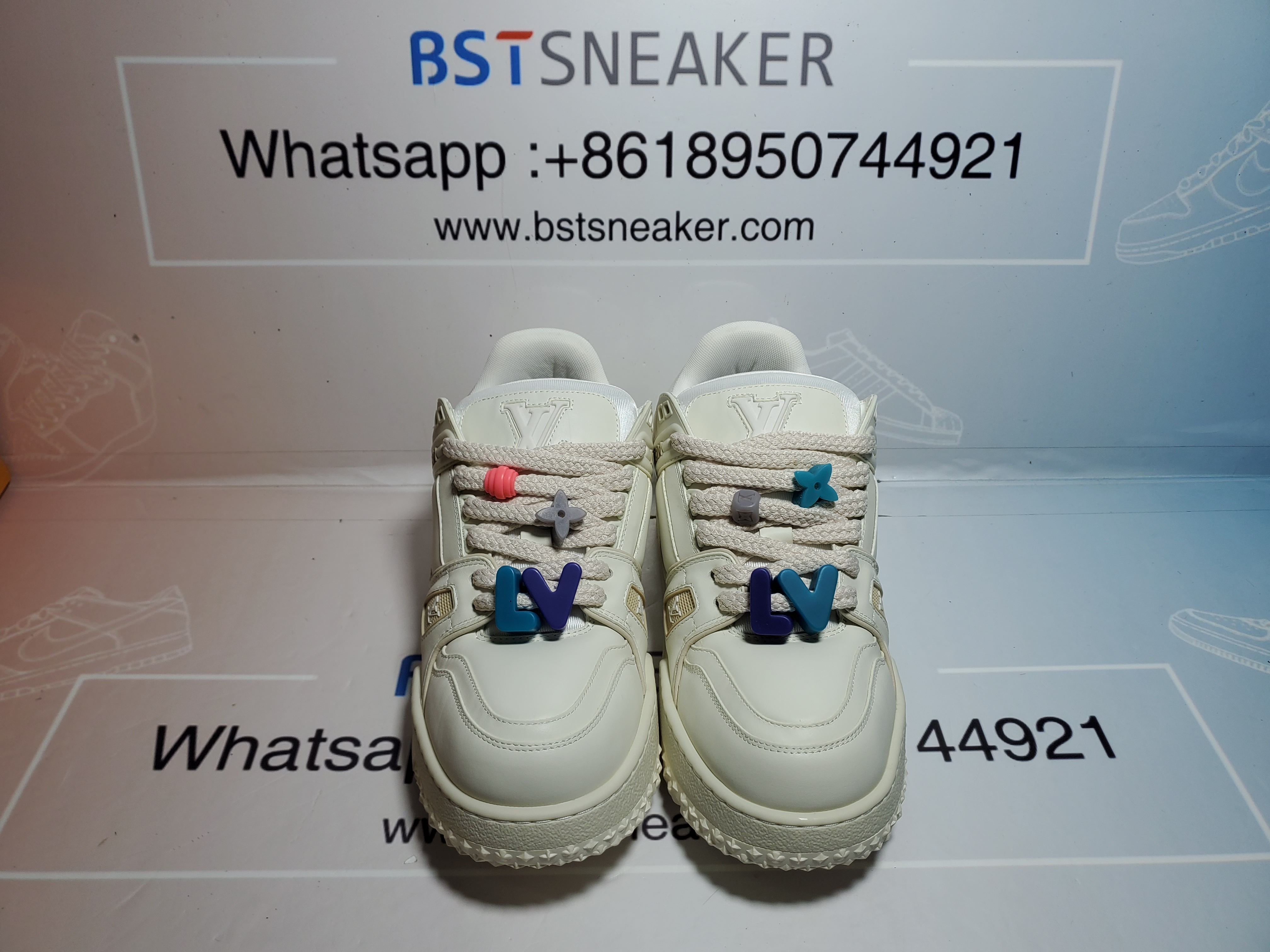 Bstsneaker-Louis Vuitton LV Trainer Maxi White 1AB8RK