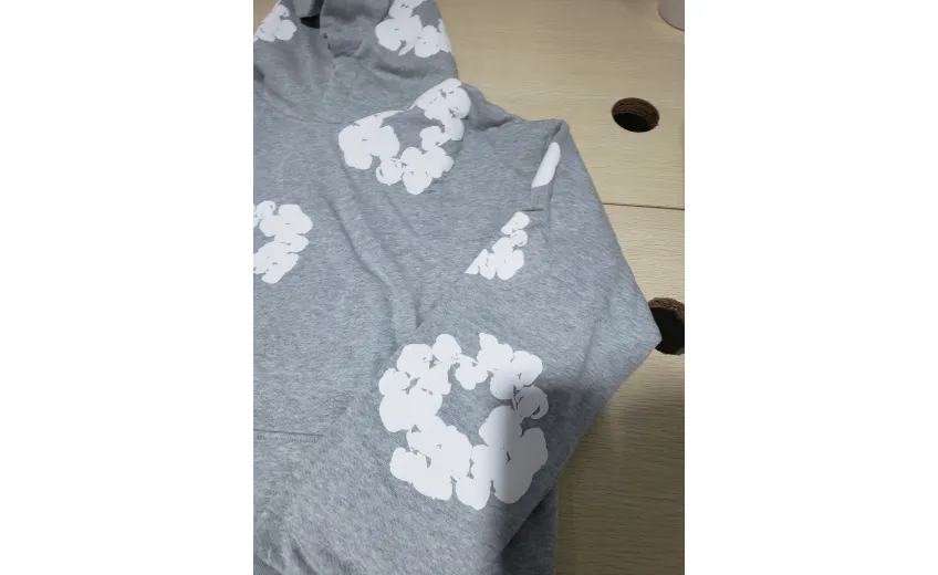 Bstsneaker-Denim Tears The Cotton Wreath Hoodie Grey