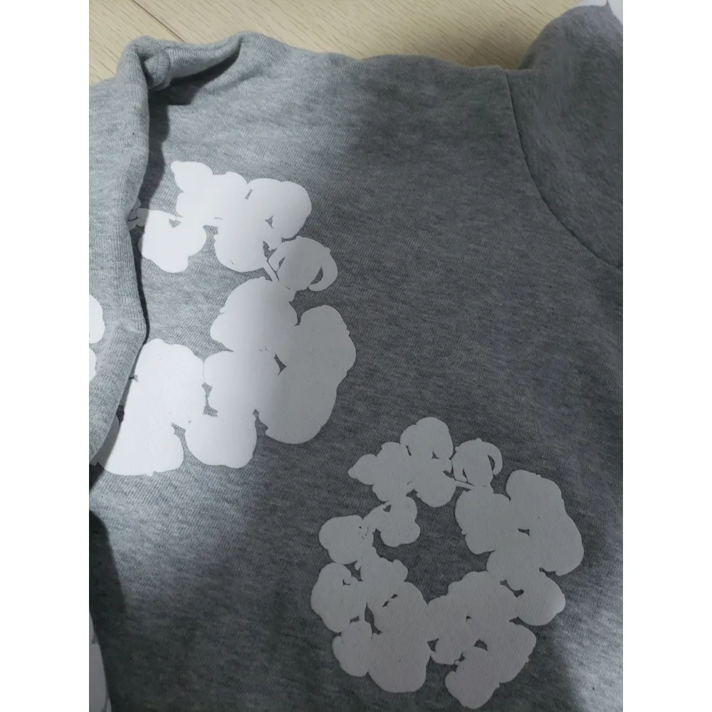 Bstsneaker-Denim Tears The Cotton Wreath Hoodie Grey