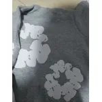 Bstsneaker-Denim Tears The Cotton Wreath Hoodie Grey