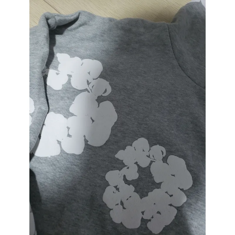 Bstsneaker-Denim Tears The Cotton Wreath Hoodie Grey