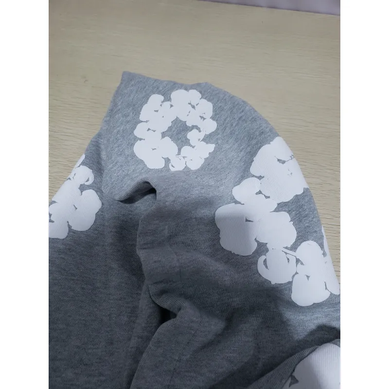 Bstsneaker-Denim Tears The Cotton Wreath Hoodie Grey