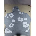 Bstsneaker-Denim Tears The Cotton Wreath Hoodie Grey