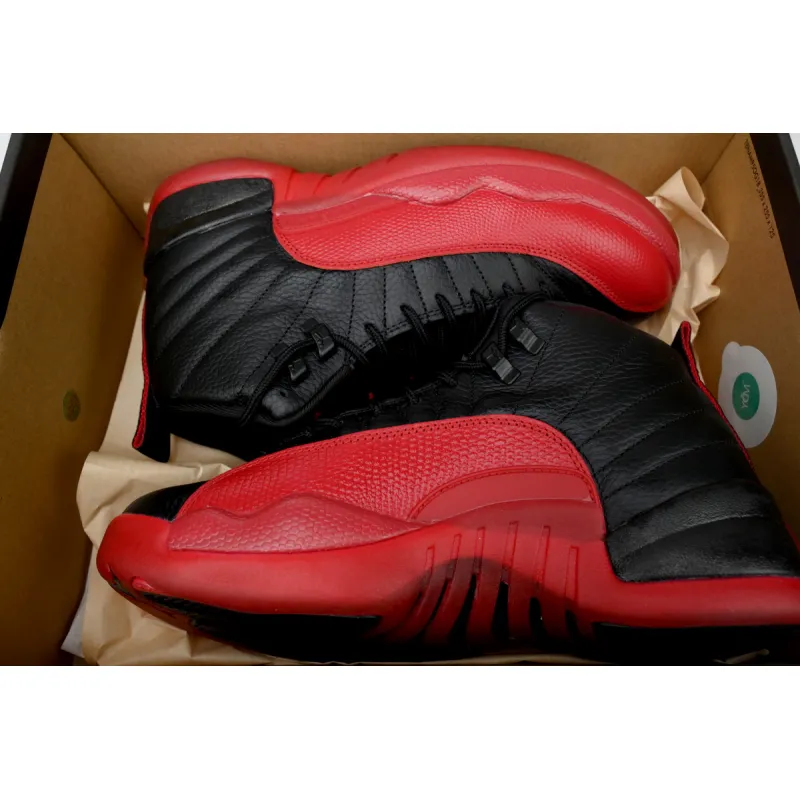 Bstsneaker- Air Jordan 12 Retro Reverse Flu Game 2025 CT8013-002 