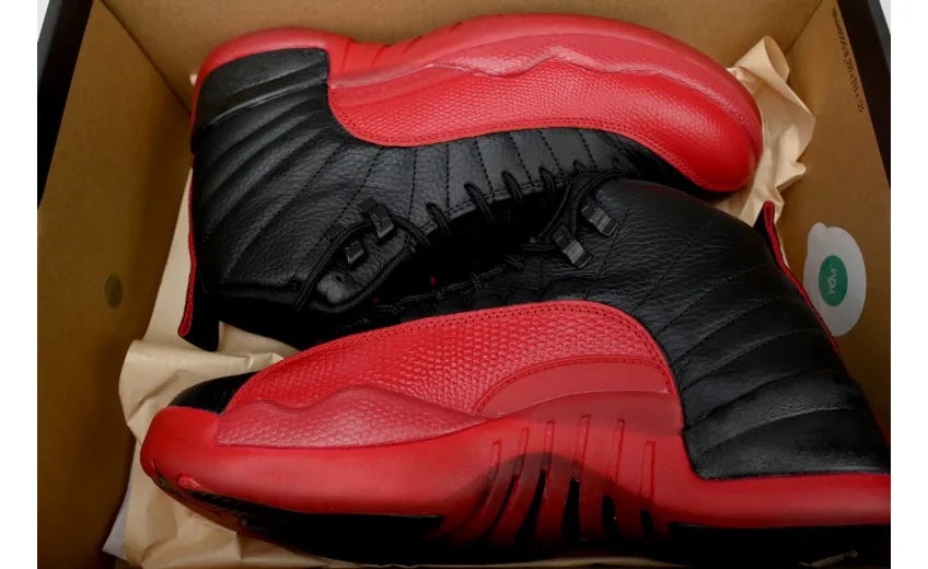 Bstsneaker- Air Jordan 12 Retro Reverse Flu Game 2025 CT8013-002 