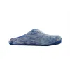 Bstsneaker- MARNI Fussbett Tie Dye White Blue Slippers