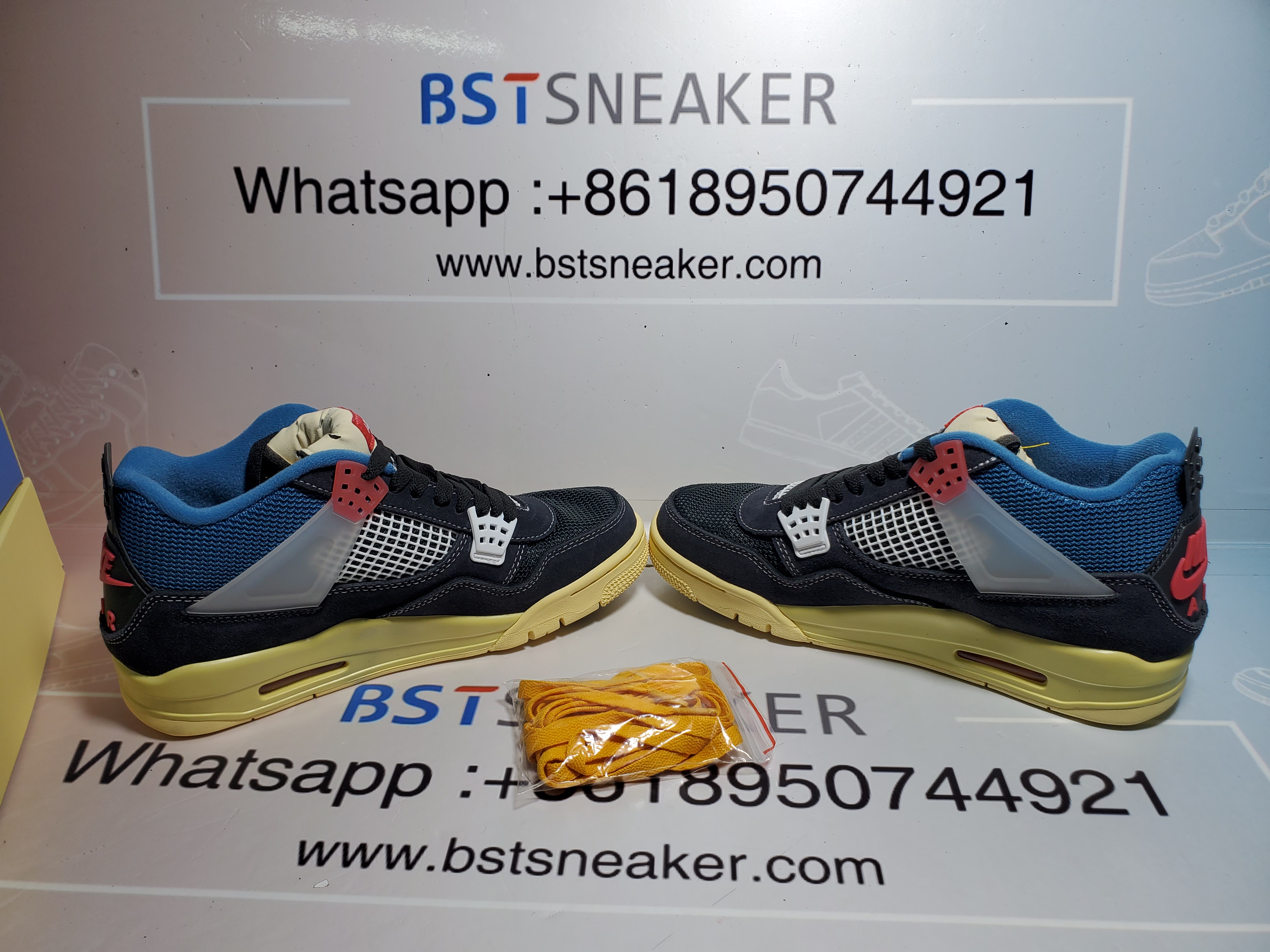 Bstsneaker-Air Jordan 4 Retro Union Off Noir DC9533-001  