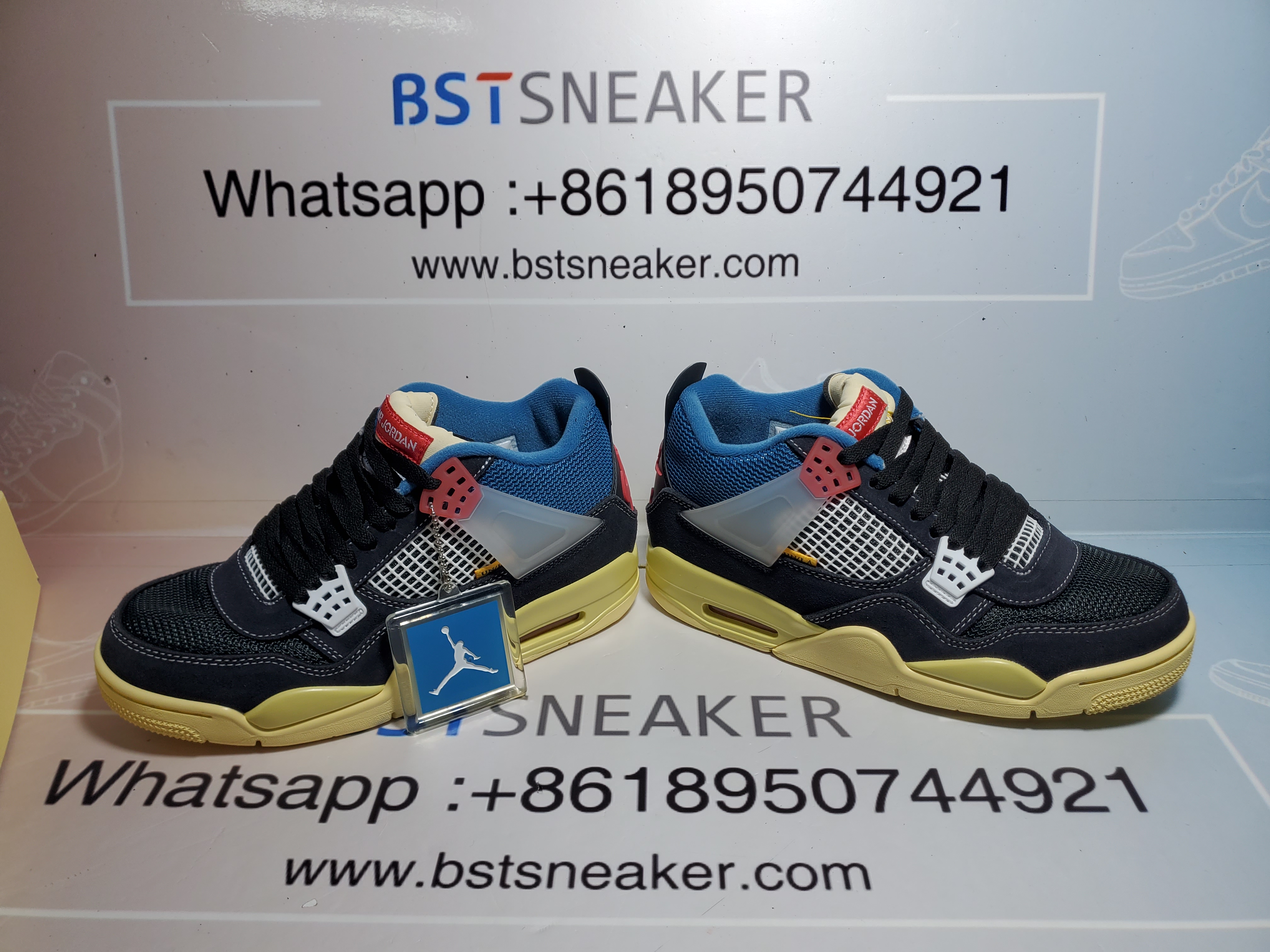 Bstsneaker-Air Jordan 4 Retro Union Off Noir DC9533-001  