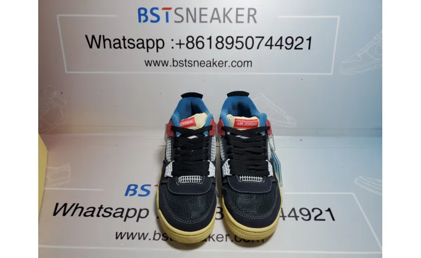 Bstsneaker-Air Jordan 4 Retro Union Off Noir DC9533-001  