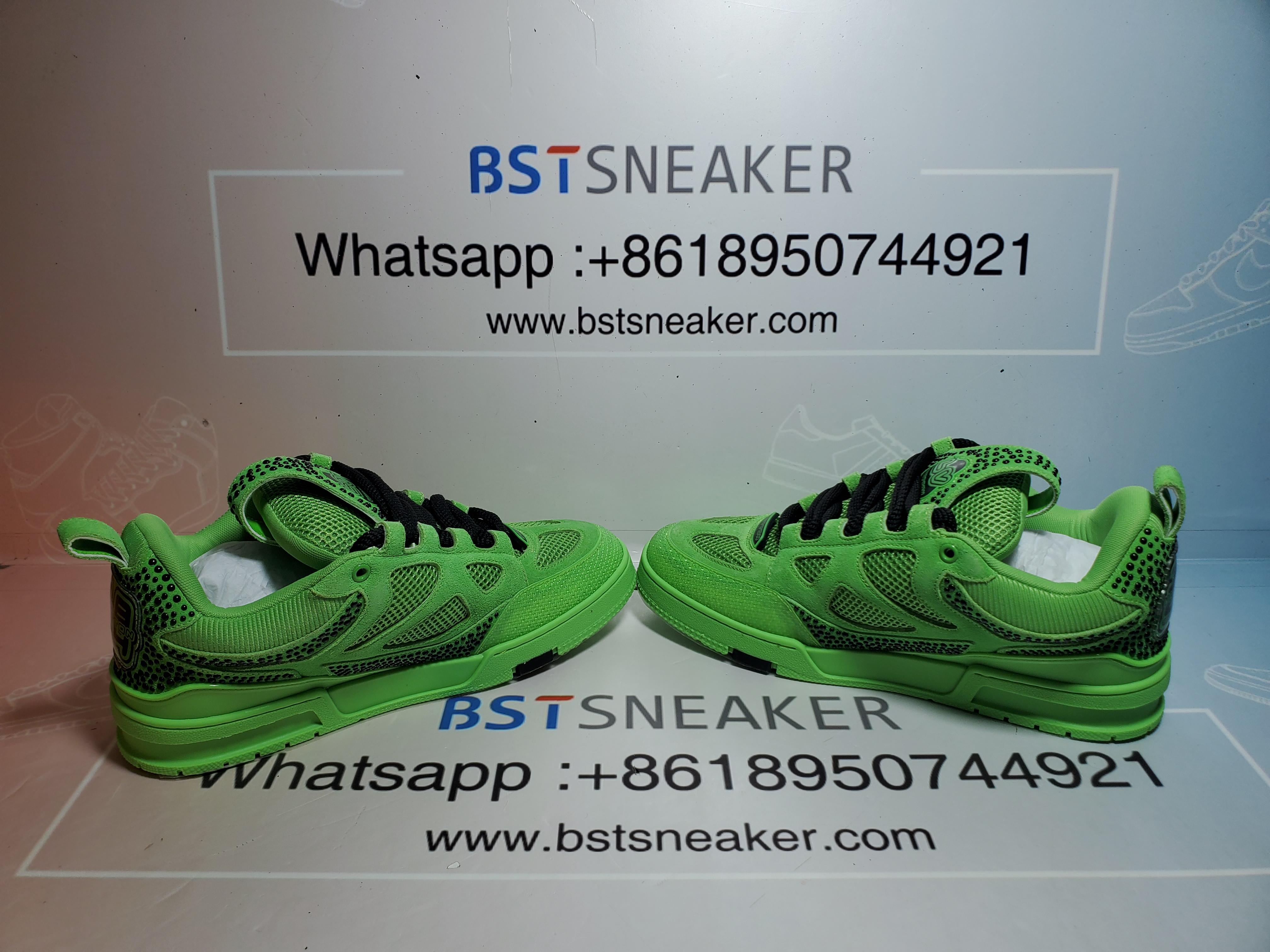 Bstsneaker-Louis Vuitton LV Skate Green