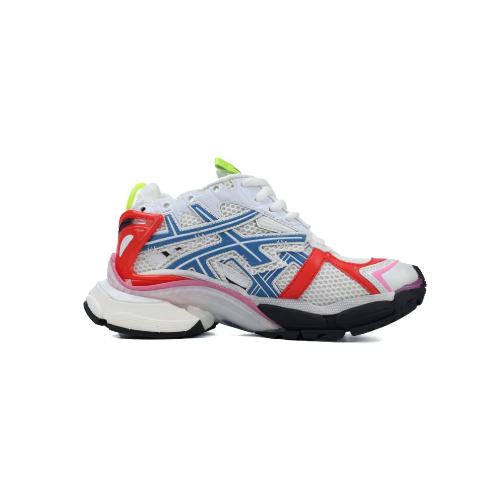 Bstsneaker-Balenciaga Runner Sneaker White Multi-Color 677402 W3RB6 9645