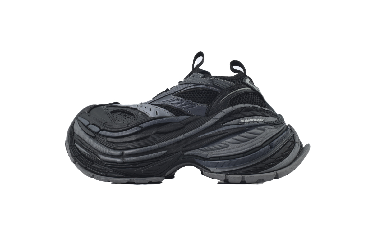 Bstsneaker- Balenciaga  Platform Reduced Sneaker in Dark Grey