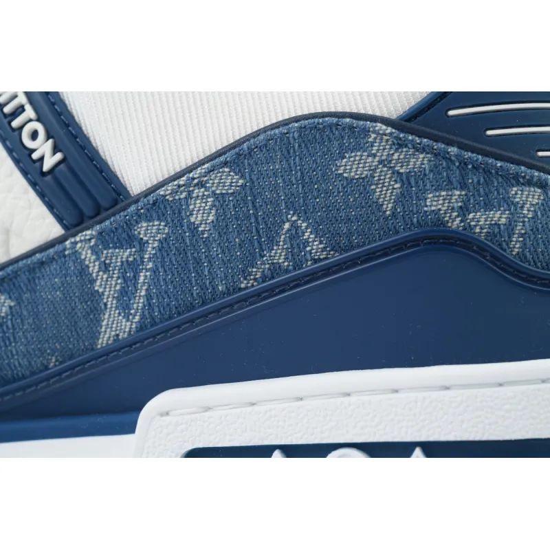 Bstsneaker- Louis Vuitton Top Chip Blue Skate ( NFC）