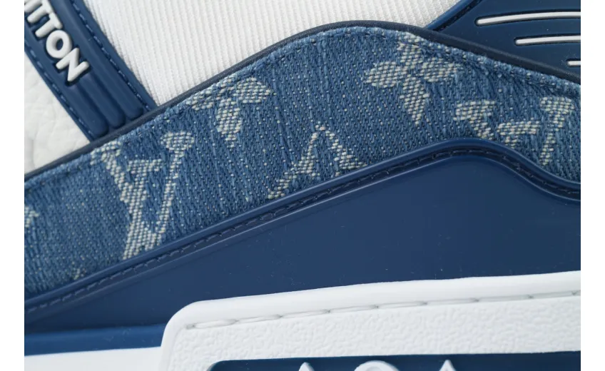 Bstsneaker- Louis Vuitton Top Chip Blue Skate ( NFC）