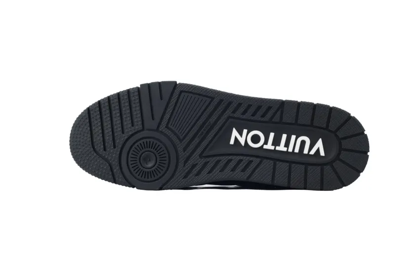 Bstsneaker- Louis Vuitton Top Chip Black Warrior Skate ( NFC）