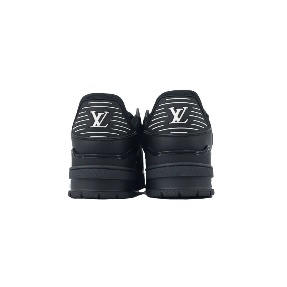 Bstsneaker- Louis Vuitton Top Chip Black Warrior Skate ( NFC）