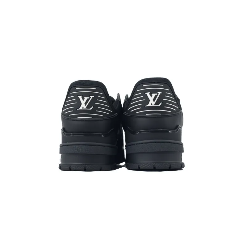 Bstsneaker- Louis Vuitton Top Chip Black Warrior Skate ( NFC）