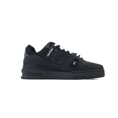 Bstsneaker- Louis Vuitton Top Chip Black Warrior Skate ( NFC） 02