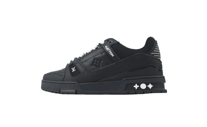 Bstsneaker- Louis Vuitton Top Chip Black Warrior Skate ( NFC）