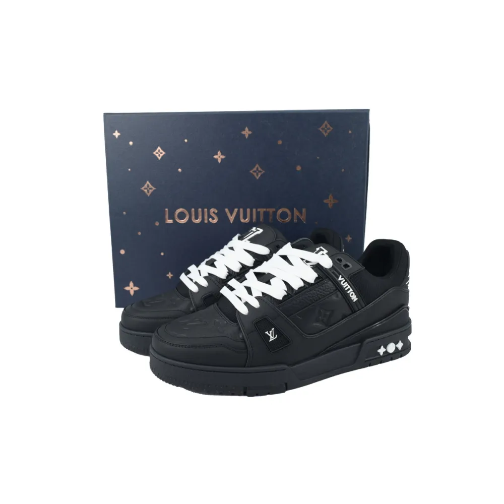Bstsneaker- Louis Vuitton Top Chip Black Warrior Skate ( NFC）