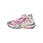 Bstsneaker-Balenciaga Runner White Fluo Pink (Women's) 677402 W3RBN 9155