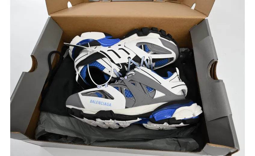 Bstsneaker-Balenciaga Tess S.Black Grey White Blue 542436 W3SR6 2501 
