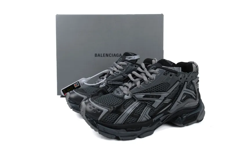 Bstsneaker-Balenciaga Runner Dark Grey Black 677403 W3RBR 1515 