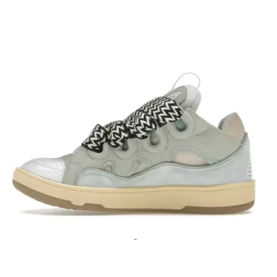 Bstsneaker-Lanvin Leather Curb Light Blue Gum FW-SKDK02-DRA2-A2121 