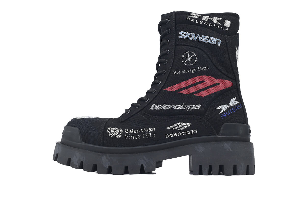 Bstsneaker-Balenciaga Combat Strike Boots