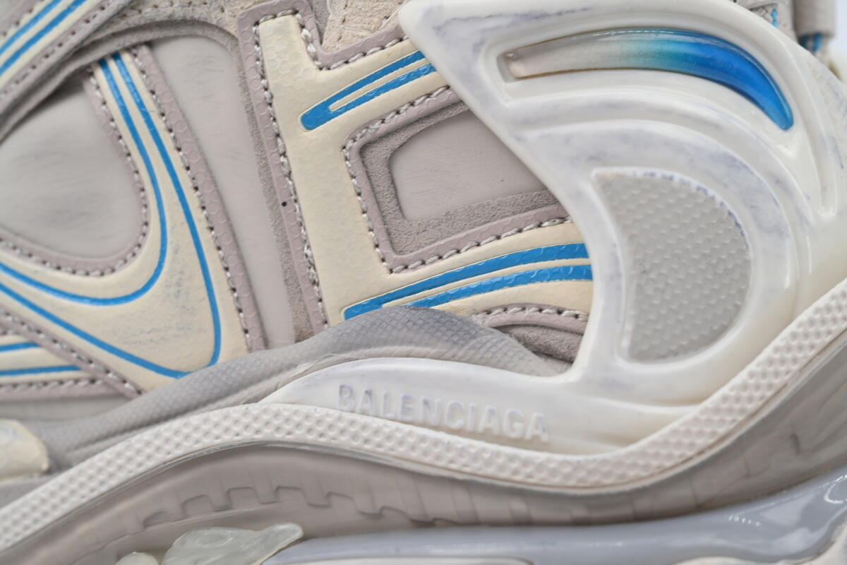 Bstsneaker-Balenciaga Runner Sneaker Brown Blue 772767 W3RNY 2240