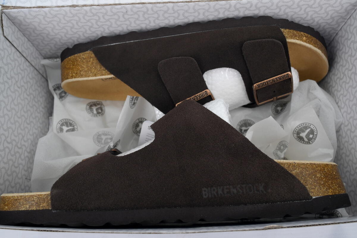 Bstsneaker-Birkenstock Arizona Soft Footbed - Suede