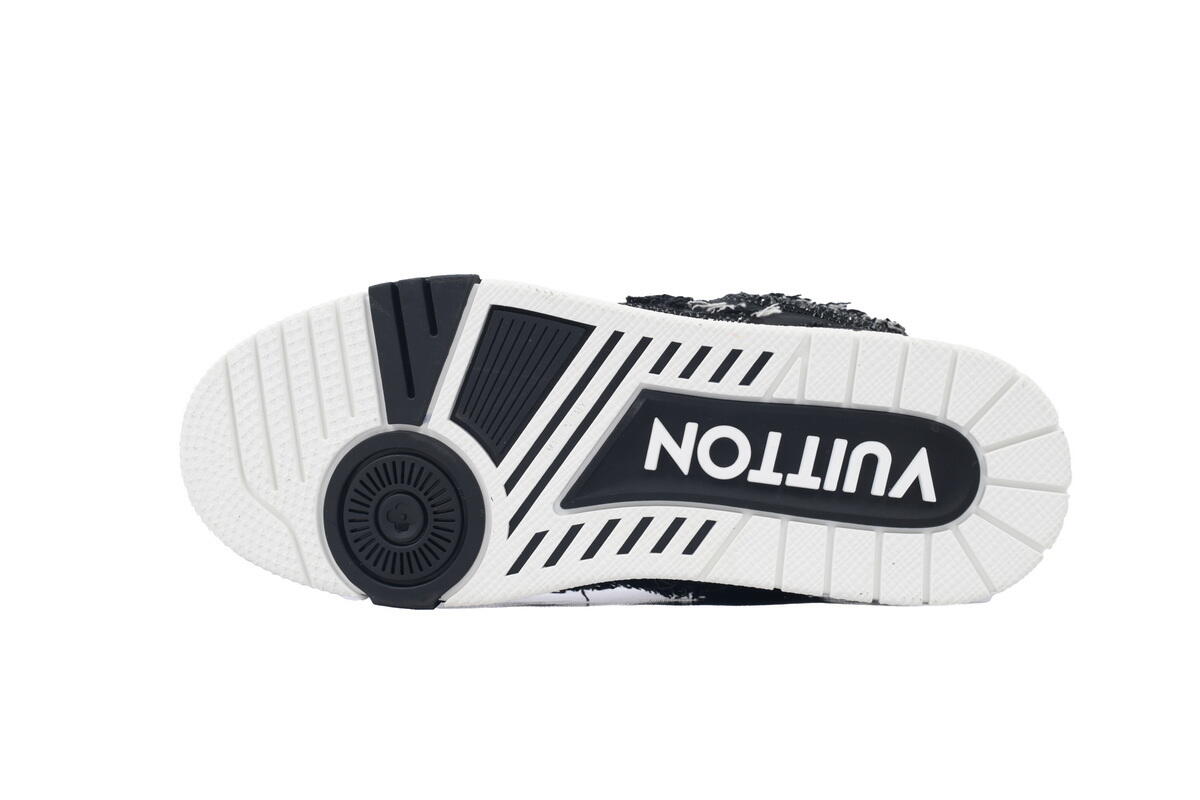 Bstsneaker-Louis Vuitton LV Horse Hair Black Diamond