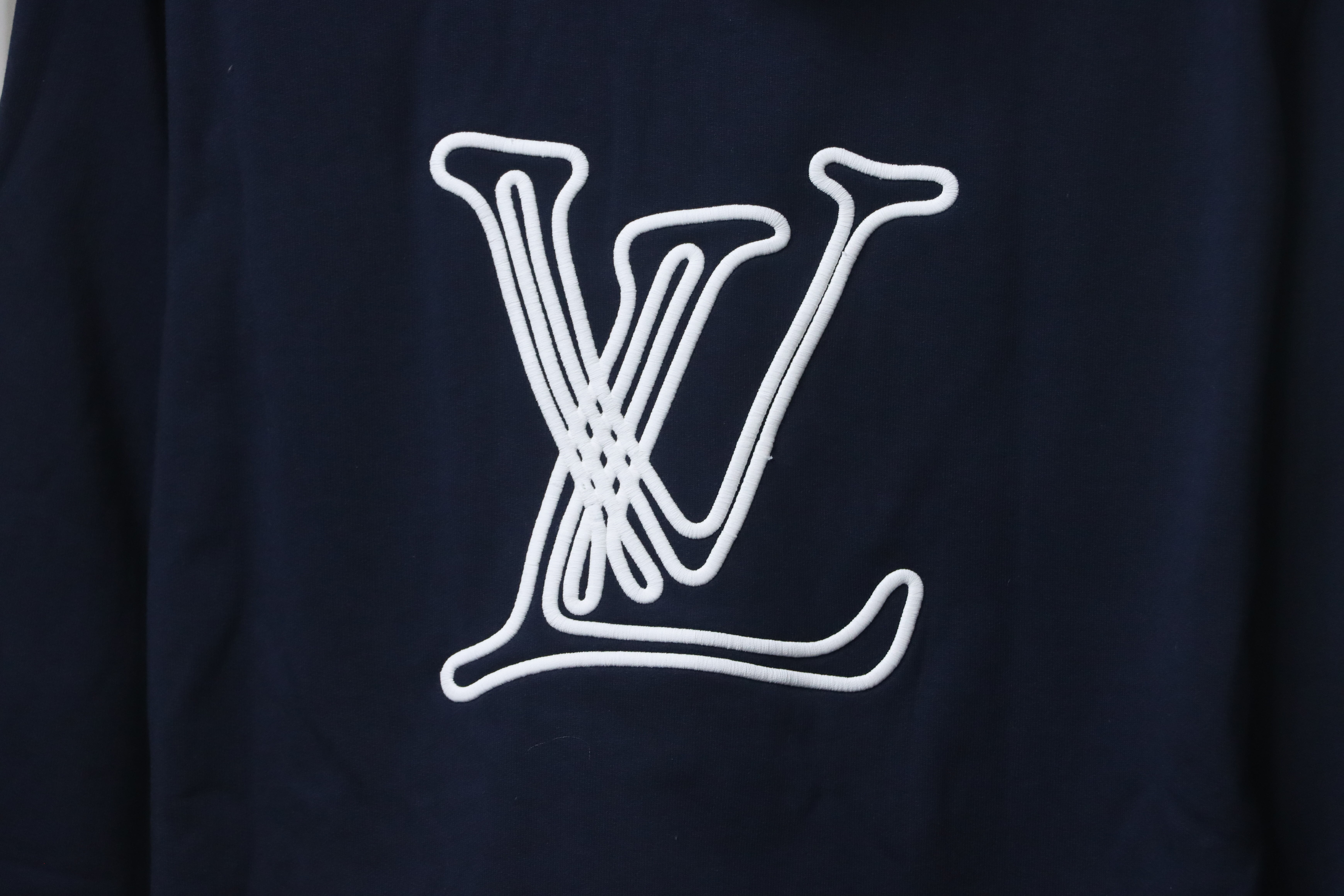 Bstsneaker- Louis Vuitton Nautical Series Embroidered Hoodie 130