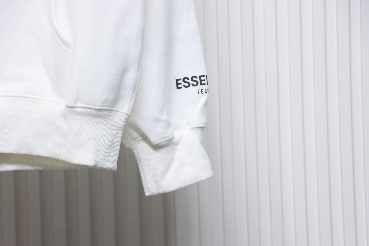 Bstsneaker-Fear of God Essentials Hoodie WhITE 190