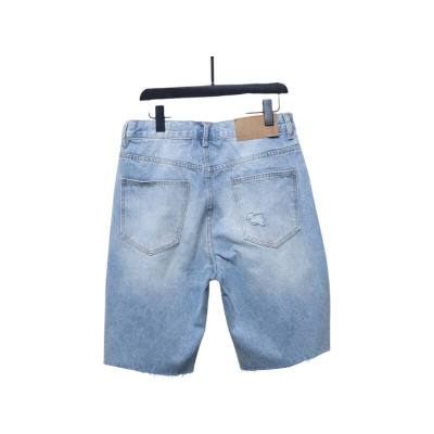 Bstsneaker-Maison Margiela Ripped Denim Shorts 180 02