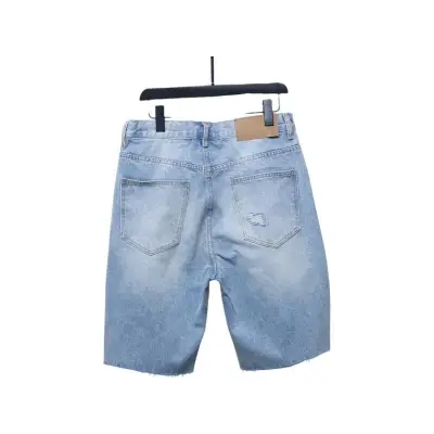 Bstsneaker-Maison Margiela Ripped Denim Shorts 180 02