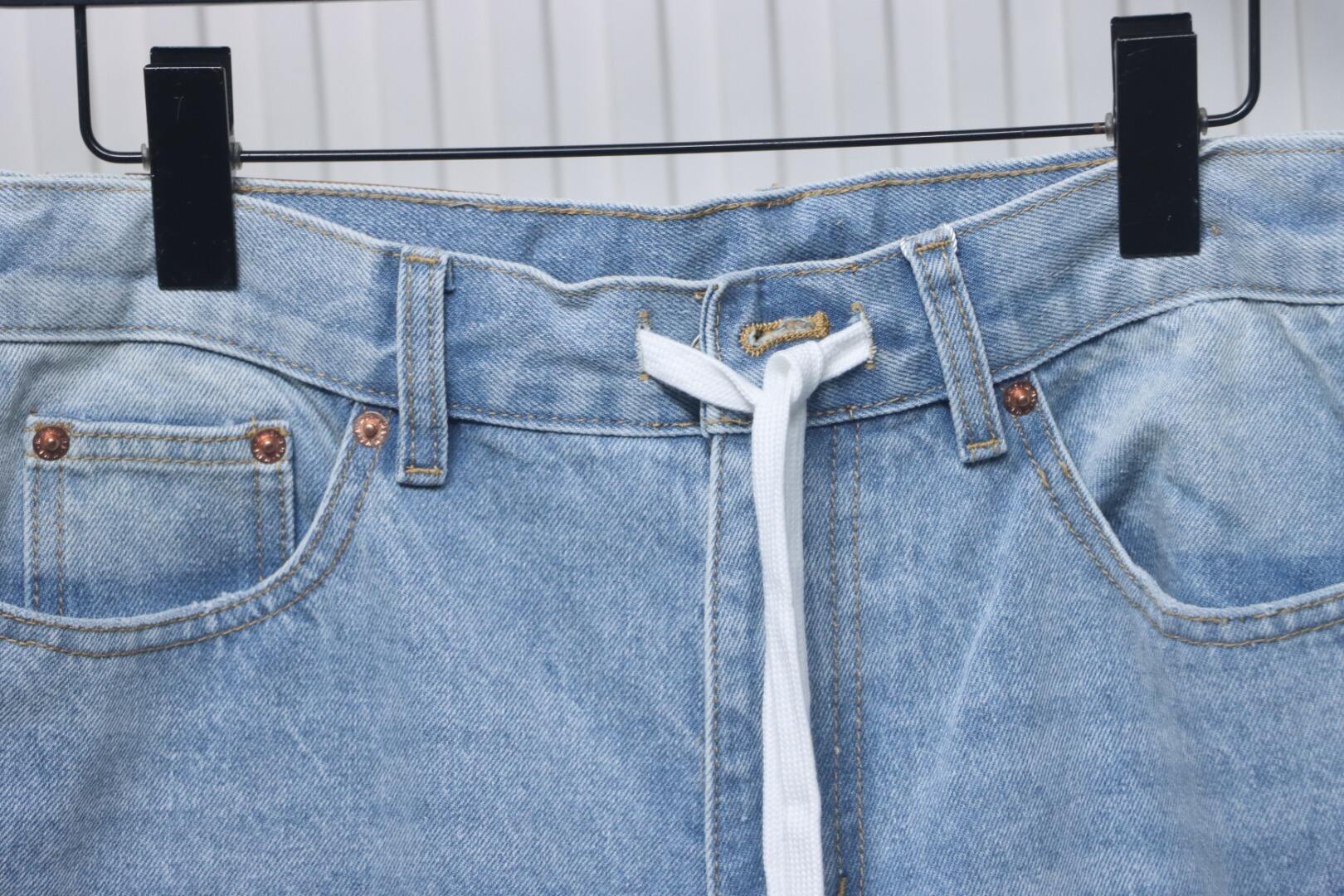 Bstsneaker-Maison Margiela Ripped Denim Shorts 180