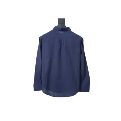 Bstsneaker-Ralph Lauren Linen Shirt Dark Blue 280 02