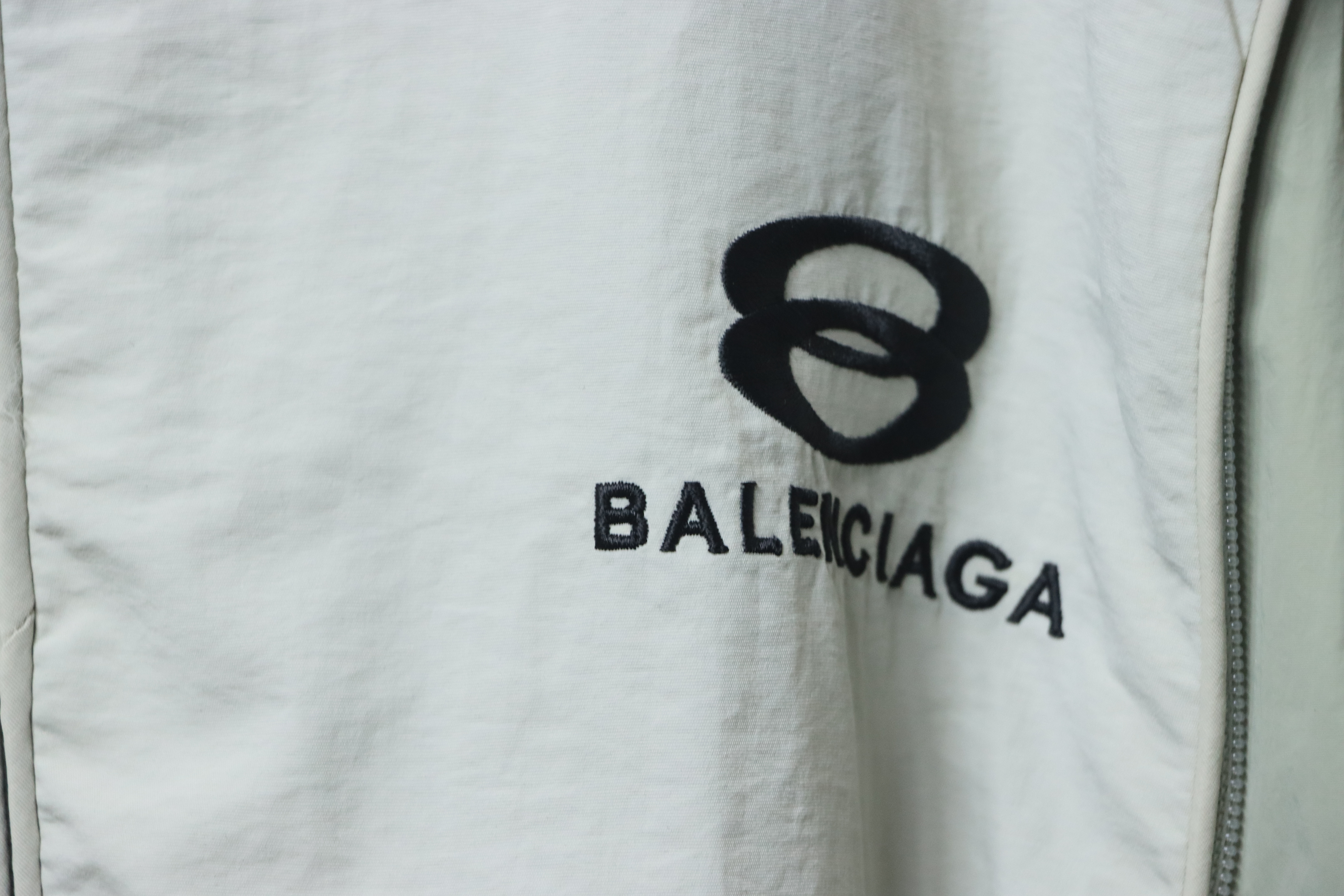 Bstsneaker-Balenciaga Letter Embroidered Zipper Jacket 250