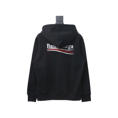 Bstsneaker-Balenciaga Kids Logo-Printed Zip-up Hoodie 210 02