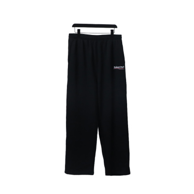 Bstsneaker-Balenciaga Black jogger pants Political Campaign 230 01