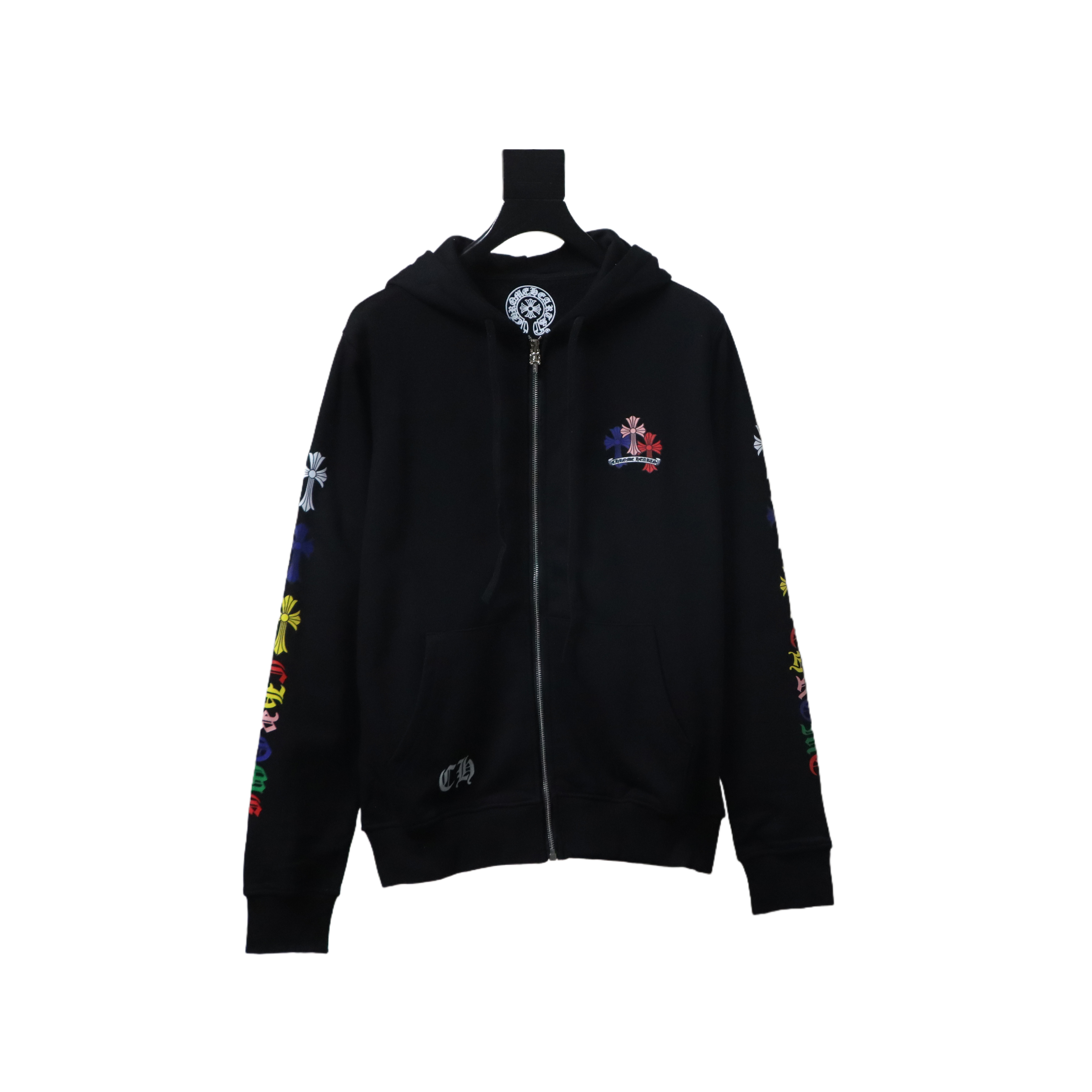 Bstsneaker-Chrome Hearts Multi Color Cross Hoodie 230
