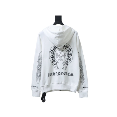 Bstsneaker-Chrome Hearts 25FW Sanskrit Print Zip-up Cuff Hoodie 160 02