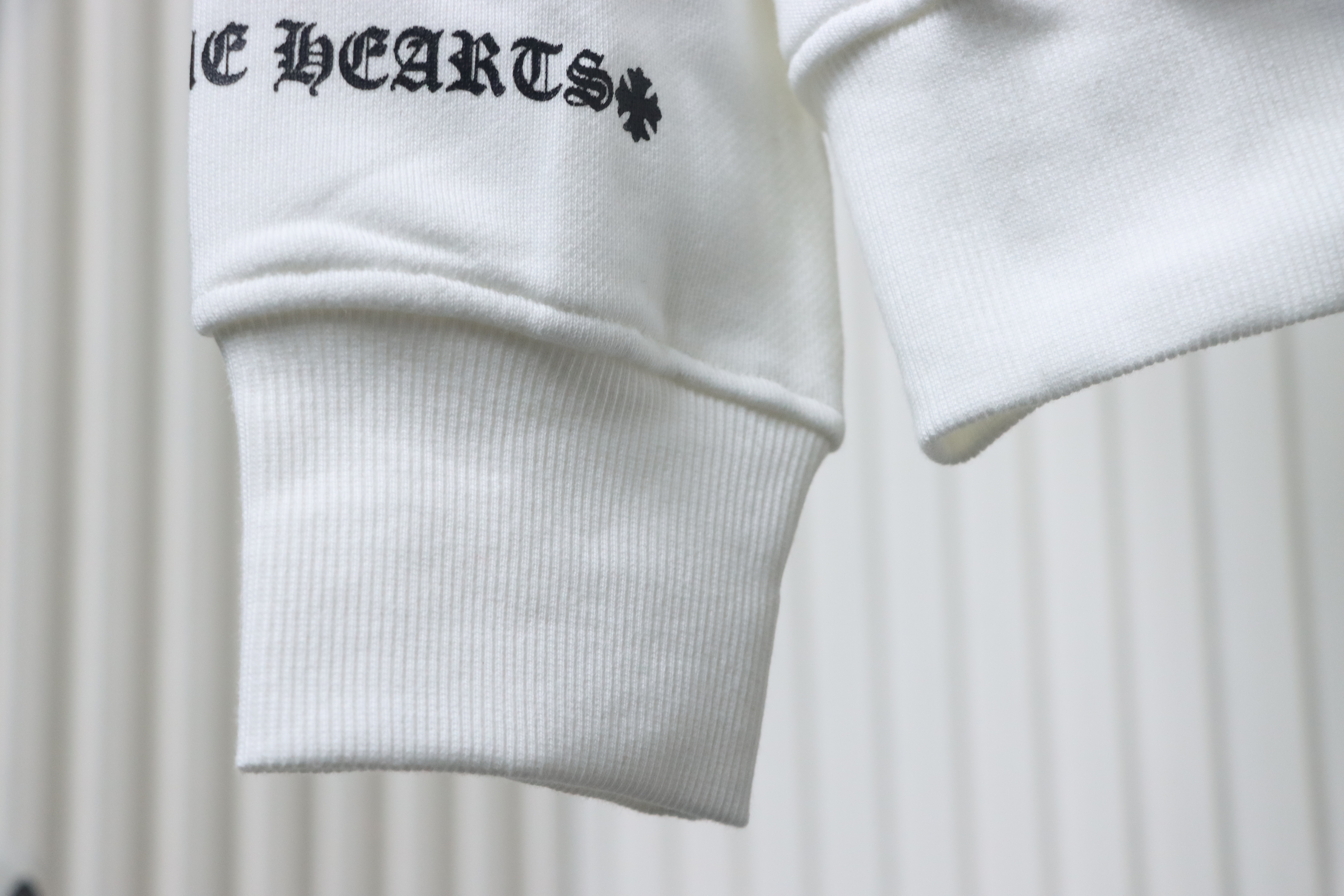 Bstsneaker-Chrome Hearts 25FW Sanskrit Print Zip-up Cuff Hoodie 160