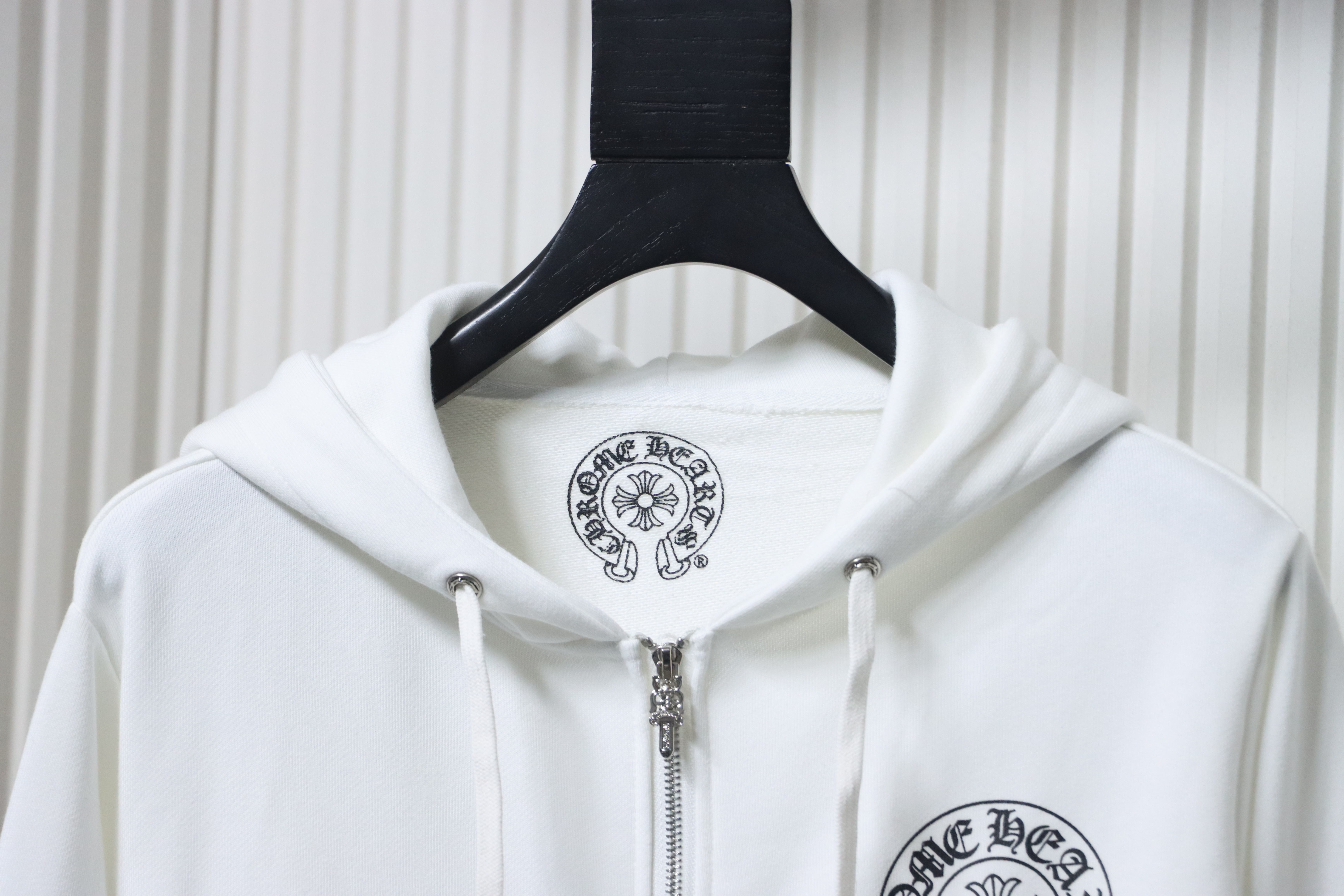 Bstsneaker-Chrome Hearts 25FW Sanskrit Print Zip-up Cuff Hoodie 160