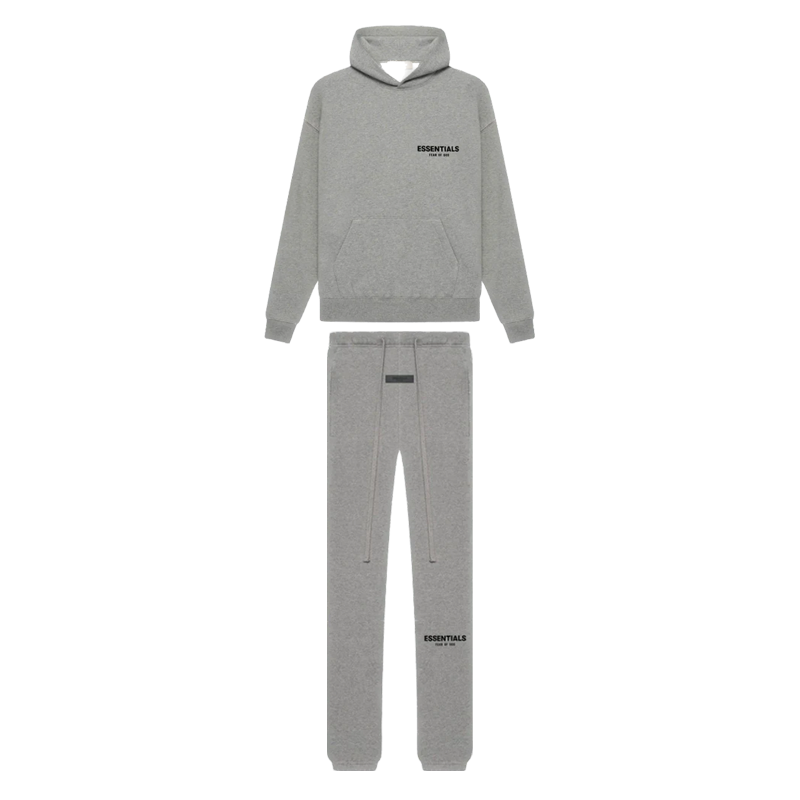 Bstsneaker-Fear of God Essentials Dark Oatmeal Tracksuit  (Hoodie + Sweatpants)  310
